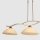 Steinhauer Hangl. 3-l. Glas albast amber
