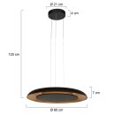 Steinhauer Hangl. rond 60cm brushed gold