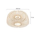 Steinhauer Kap 40*17cm rond bamboo