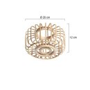 Steinhauer Kap 20*12cm rond bamboo