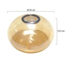 Steinhauer 2681 glas 22xh13,3cm amber