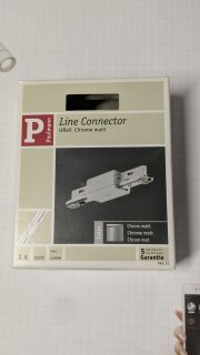 Paulmann U-Rail Verbinder Chrom-matt Einzelstück (Lagerfund)