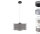 Lumina Pendelleuchte - Moove Mono / Leer Ohne Schirm 752-01st