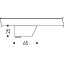 Oligo Smart.Track System- Adapter - Smart.Point / Weiß matt  - 23-623-10-21
