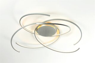 LED-Deckenleuchte Escale Space Alu 80cm 44380209