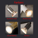 Holtkötter Strahlerleiste eloxal messing, GU10, Länge 10 cm / 4501/1-19 Ausstellungsstück Top