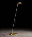 Holtkötter LED-Stehleuchte Plano S / Eloxal Messing, 2200 Lumen, 2700K / 9659/1-19