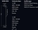 Holtkötter LED-Deckenfluter Nova Oog 8700Lumen Eloxal Messing 9907/2-19