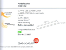 Bankamp LED-Pendelleuchte Grazia Nickel matt /Chrom abgesetzt 2136/2-92