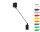 Lumina Wandleuchte Daphine Parete 35 / 05l Led (Versch. Farben)