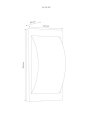 LCD Wandleuchte LED mit integriertem Bewegungsmelder 068LEDSEN