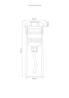 LCD Bodeneinbauleuchte LED 1457LED