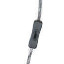 Steinhauer -Mexlite Wandleuchte 1-Lclip *M* Beton Optik 1320GR