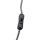 Steinhauer -Mexlite Tischleuchte 1-L Metall *M* Mattschwarz mit goldfarbenen Details 1321ZW