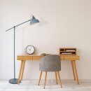 Steinhauer -Mexlite Stehleuchte 1-L Metall *M* Beton Optik 1322GR