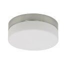 Steinhauer - Deckenl. LED 18W. Glas 24cm (6120st) Gebürstet Stahl 1363ST