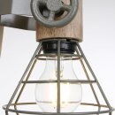 Steinhauer -Anne Lighting AN Strahler 1-L E27 Mattgrün 1578G