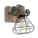 Steinhauer -Anne Lighting AN Strahler 1-L E27 Mattgrün 1578G