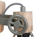 Steinhauer -Anne Lighting AN Strahler 1-L E27 Mattgrün 1578G
