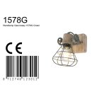 Steinhauer -Anne Lighting AN Strahler 1-L E27 Mattgrün 1578G
