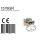 Steinhauer -Anne Lighting AN Strahler 1-L E27 MattGrau 1578GR