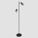 Steinhauer -Anne Lighting AN Stehleuchte 2-l. Schwarz mit...