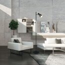 Steinhauer -Anne Lighting AN Stehleuchte 2-l. Schwarz mit Stahl Mattschwarz 1702ZW