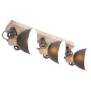 Steinhauer -Mexlite Strahler 3-l. E27 (Bronze) *M* Matt 2133A