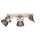 Steinhauer -Mexlite Strahler 3-l. E27 (Bronze) *M* Matt 2133A