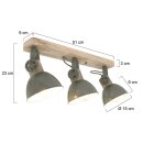 Steinhauer -Mexlite Strahler 3-l. E27 *M* Matt 2133G