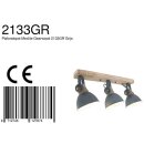 Steinhauer -Mexlite Strahler 3-l. E27 *M* Matt 2133GR