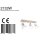 Steinhauer -Mexlite Strahler 3-l. E27 *M* Matt 2133W