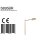 Steinhauer -Mexlite Stehleuchte 1-l. Dach *m* Gebürstet Bronze 5895BR