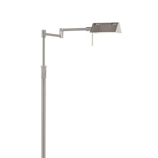 Steinhauer -Mexlite Stehleuchte 1-l. Dach *m* Geborstels Stahl 5895ST