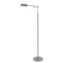 Steinhauer -Mexlite Stehleuchte 1-l. Dach *m* Geborstels Stahl 5895ST