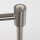 Steinhauer -Mexlite Stehleuchte 1-l. Dach *m* Geborstels Stahl 5895ST