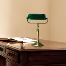 Steinhauer - Tischleuchte 1-l. Glas Bronze Gebürstet 6185BR