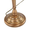 Steinhauer - Tischleuchte 1-l. Glas Bronze Gebürstet...