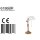 Steinhauer - Tischleuchte 1-l. Glas Bronze Gebürstet 6186BR