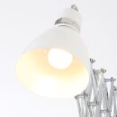 Steinhauer - Wandleuchte 1-L. SCHARNIER weiß mit Stahl     6290W