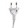 Steinhauer - Kneifstrahler 1-l. Metall weiß mit Stahl     6827W