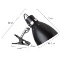 Steinhauer - Kneifstrahler 1-l. Metall Schwarz mit Stahl 6827ZW