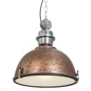 Steinhauer - Pendelleuchte 1-l. Industrial Braun gewischt...