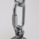 Steinhauer - Pendelleuchte 1-l. Industrial Braun gewischt mit Stahl Akzente 7586B