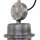 Steinhauer - Pendelleuchte 1-l. Industrial Braun gewischt mit Stahl Akzente 7586B