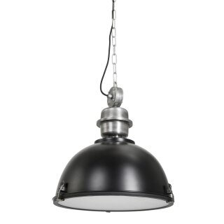 Steinhauer - Pendelleuchte 1-l. Industrial Mattschwarz 7586ZW