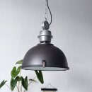 Steinhauer - Pendelleuchte 1-l. Industrial Mattschwarz 7586ZW