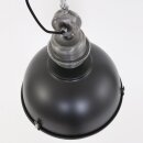 Steinhauer - Pendelleuchte 1-l. Industrial Mattschwarz 7586ZW