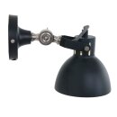 Steinhauer -Mexlite Wandleuchte 1-l. Reflector *M* Mattschwarz 7647ZW