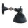 Steinhauer -Mexlite Wandleuchte 1-l. Reflector *M* Mattschwarz 7647ZW